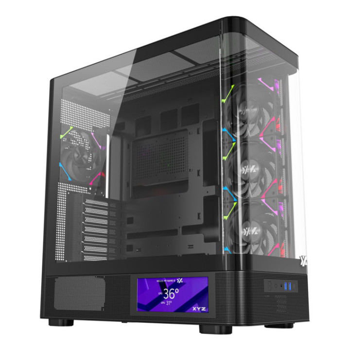 XYZ QUANTUM PRO Midi Tower Preto
