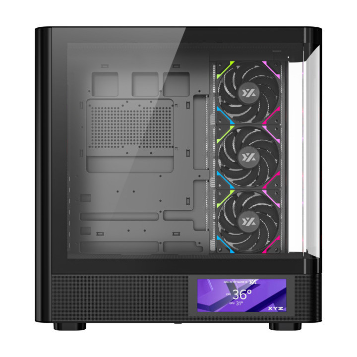 XYZ QUANTUM PRO Midi Tower Preto