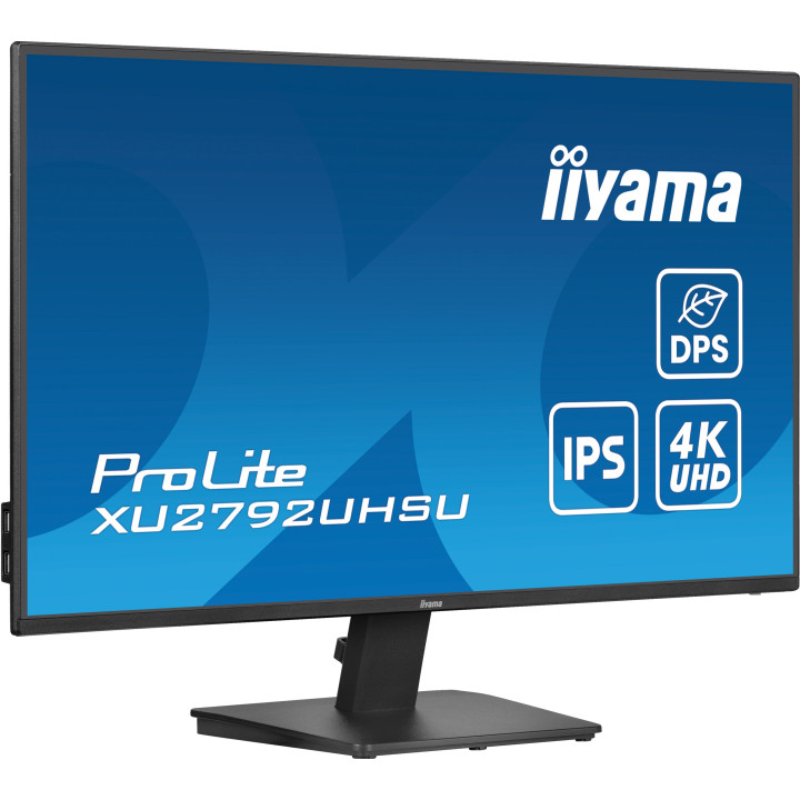 iiyama ProLite XU2792UHSU-B6 monitor de ecrã 68,6 cm (27") 3840 x 2160 pixels 4K Ultra HD LED Preto