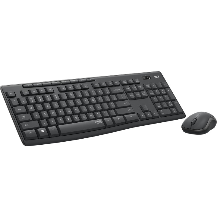 Logitech MK295 Silent Wireless Combo teclado Rato incluído Escritório RF Wireless Português Grafite