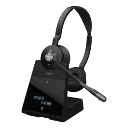 Jabra Engage 75 SE Auscultadores Sem fios Fita de cabeça Escritório Call center Bluetooth Preto