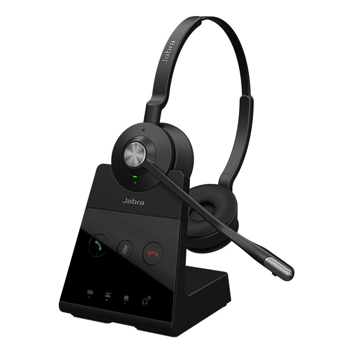 Jabra Engage 65 SE Auscultadores Sem fios Fita de cabeça Escritório Call center Preto