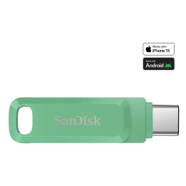 SanDisk Ultra Dual Drive Go unidade de memória USB 1 TB USB Type-C 3.2 Gen 1 (3.1 Gen 1) Verde