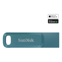 SanDisk Ultra Dual Drive Go unidade de memória USB 1 TB USB Type-C 3.2 Gen 1 (3.1 Gen 1) Turquesa