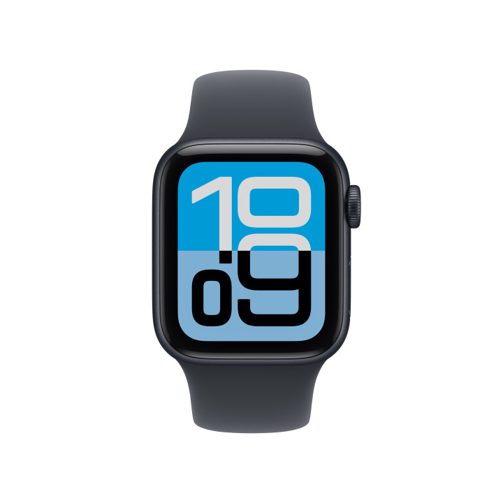 Apple Watch SE (3nd generation) OLED 40 mm Digital 324 x 394 pixels Ecrã táctil Preto Wi-Fi GPS