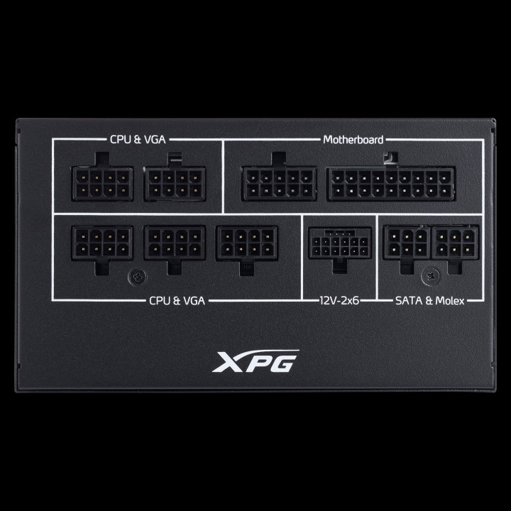 XPG COREREACTOR II VE 650W fonte de alimentação 24-pin ATX ATX Preto