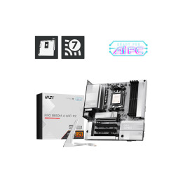 Motherboard MSI AM5 PRO B850M-A WIFI PZ M-ATX AMD B850 AM5 micro ATX