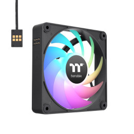 Thermaltake CT120 EX ARGB Caixa de computador Ventoinha 12 cm Preto, Branco 3 unidade(s)