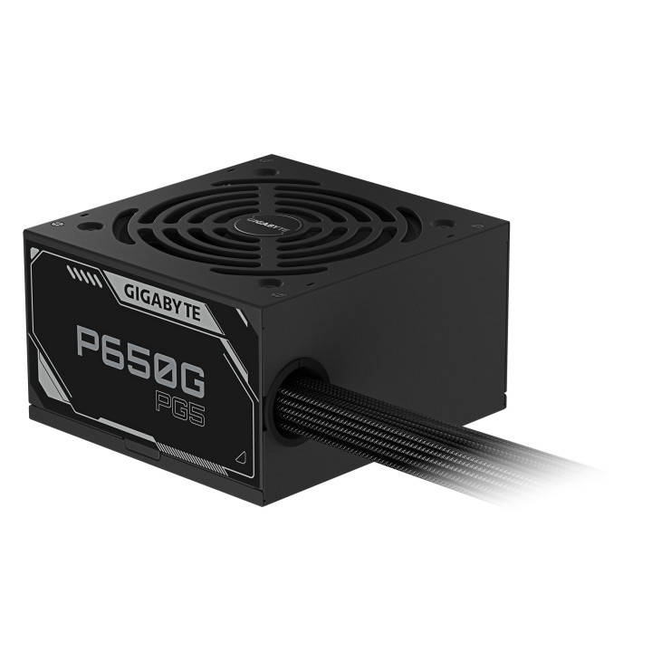 GIGABYTE P650G PCIE 5.1 fonte de alimentação 650 W 20+4 pin ATX ATX Preto