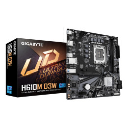 GIGABYTE H610M D3W motherboard Intel H610 LGA 1700 micro ATX