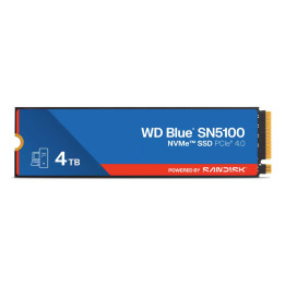 Western Digital WD Blue SN5100 4 TB M.2 PCI Express 4.0 NVMe QLC 3D NAND