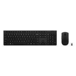 Lenovo 4X31R64340 teclado Rato incluído Escritório RF Wireless + Bluetooth Português Preto