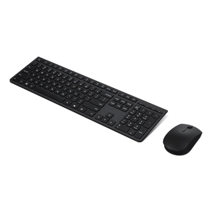 Lenovo 4X31R64340 teclado Rato incluído Escritório RF Wireless + Bluetooth Português Preto