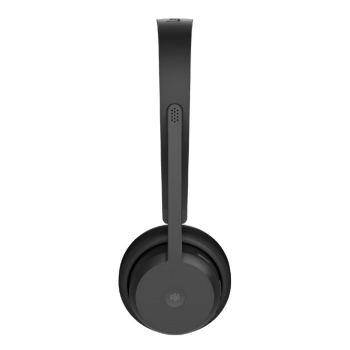 Lenovo Wireless VoIP Headset Auscultadores Sem fios Fita de cabeça Escritório Call center Bluetooth Preto