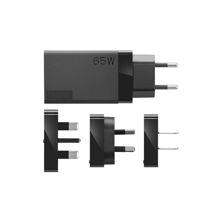 Lenovo 40AW0065WW carregador de dispositivos móveis Universal Preto AC Interior
