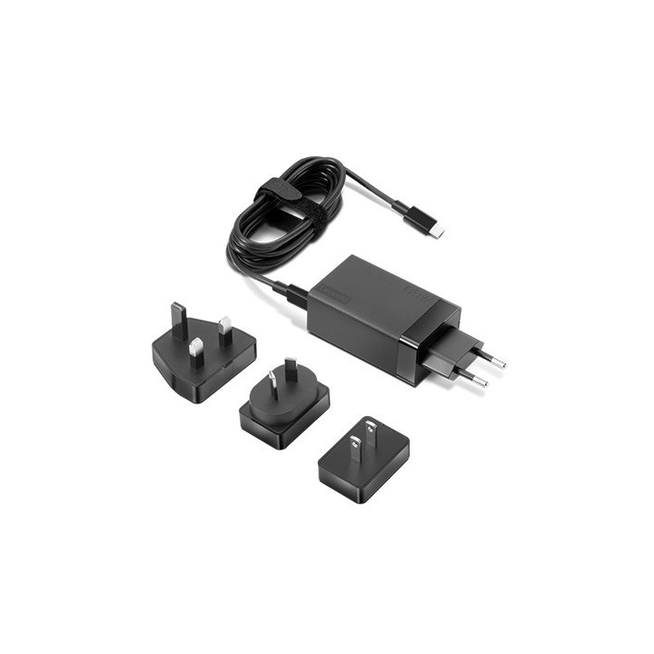 Lenovo 40AW0065WW carregador de dispositivos móveis Universal Preto AC Interior