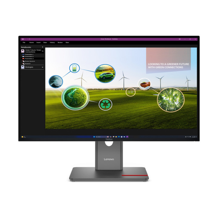 Lenovo ThinkVision P27Q-40 LED display 68,6 cm (27") 2560 x 1440 pixels Quad HD Preto