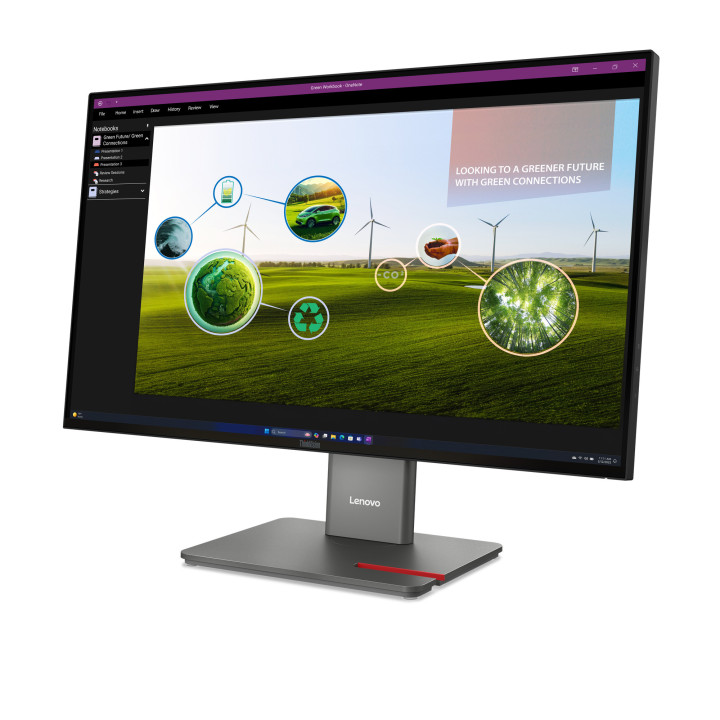 Lenovo ThinkVision P27Q-40 LED display 68,6 cm (27") 2560 x 1440 pixels Quad HD Preto