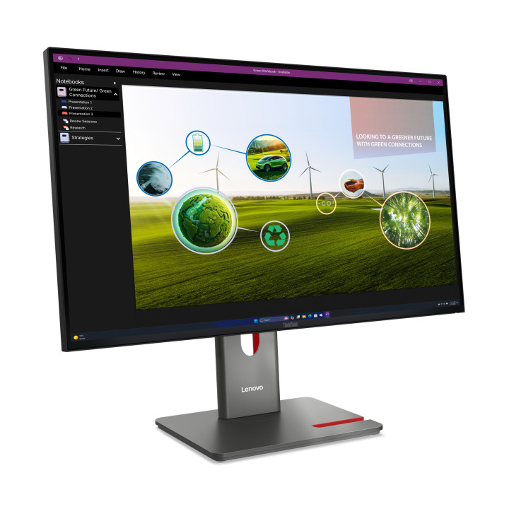 Lenovo ThinkVision P27Q-40 LED display 68,6 cm (27") 2560 x 1440 pixels Quad HD Preto