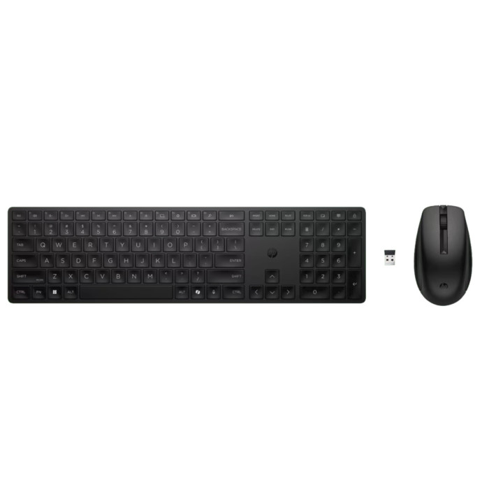 Teclado e Rato Wireless HP 655 Preto