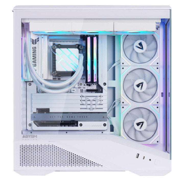 ABYSM AB123533W caixa para computador Branco