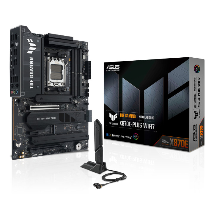 ASUS TUF GAMING X870E-PLUS WIFI7 AMD X870E Ranhura AM5 ATX