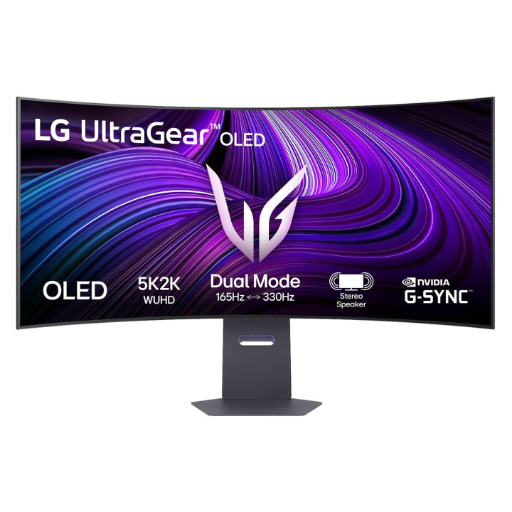 LG 45GX950A-B monitor de ecrã 114,3 cm (45") 5120 x 2160 pixels WUHD OLED Preto