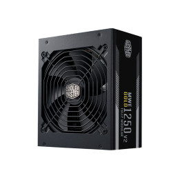 Cooler Master MWE Gold 1250 V2 ATX 3.1 fonte de alimentação 1250 W 24-pin ATX Preto