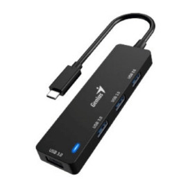 Genius UH-400 USB Type-C 625 Mbit s Preto