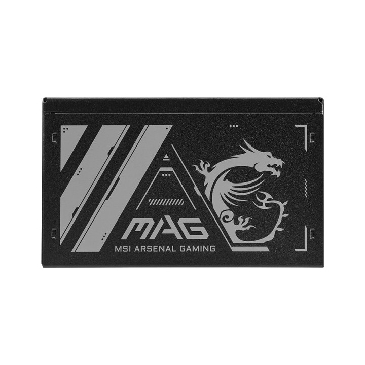MSI MAG A500N-H fonte de alimentação 500 W 24-pin ATX ATX Preto