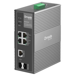 Switch de Rede TP-Link Omada IES206GPP 4 Portas PoE++/PoE+ Gigabit + 1 Porta Gigabit + 2 Portas SFP Managed