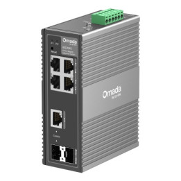 TP-Link Omada IES206G switch de rede Gerido Gigabit Ethernet (10 100 1000) Preto