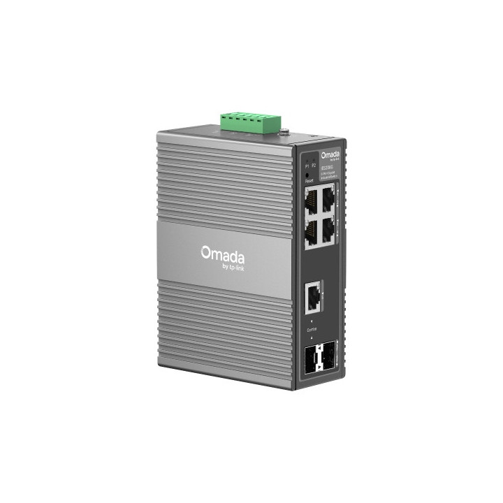 TP-Link Omada IES206G switch de rede Gerido Gigabit Ethernet (10 100 1000) Preto