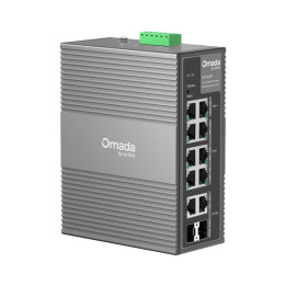 TP-Link Omada IES210GPP switch de rede Gerido Gigabit Ethernet (10 100 1000) Power over Ethernet (PoE) DIN rail Cinzento