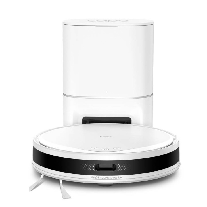 Aspirador Robô TP-Link Tapo RV20 Max Plus 5300Pa 2600mAh Branco + Auto-Empty Dock
