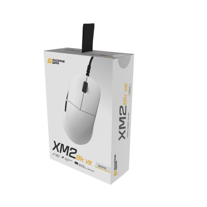 Rato Gaming Endgame Gear XM2 8k V2 - Branco