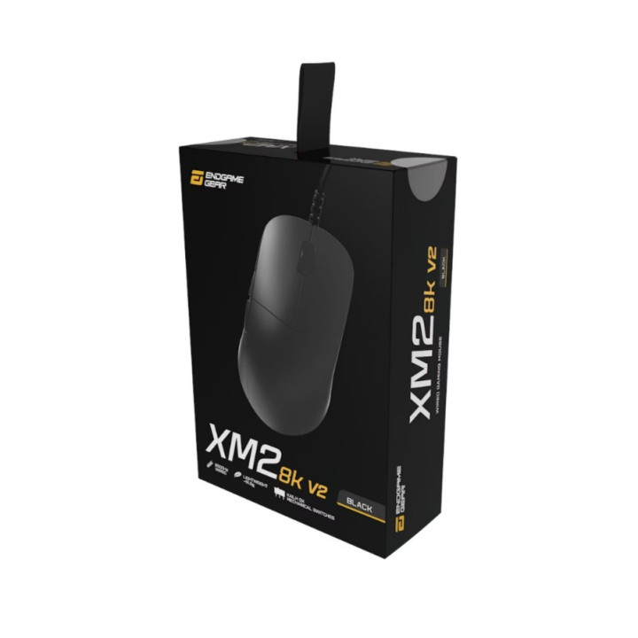 Rato Gaming Endgame Gear XM2 8k V2 - Preto