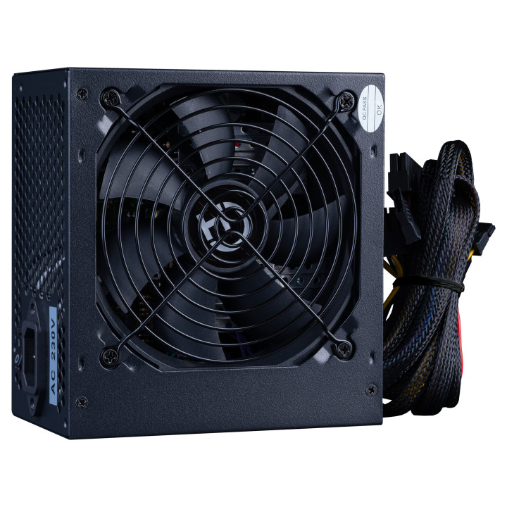 Hiditec PSX500 Bulk fonte de alimentação 500 W 20+4 pin ATX ATX Preto