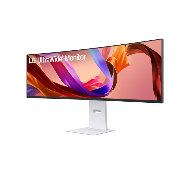 LG 49U950A-W monitor de ecrã 124,5 cm (49") 5120 x 1440 pixels Dual QHD LED Preto, Branco