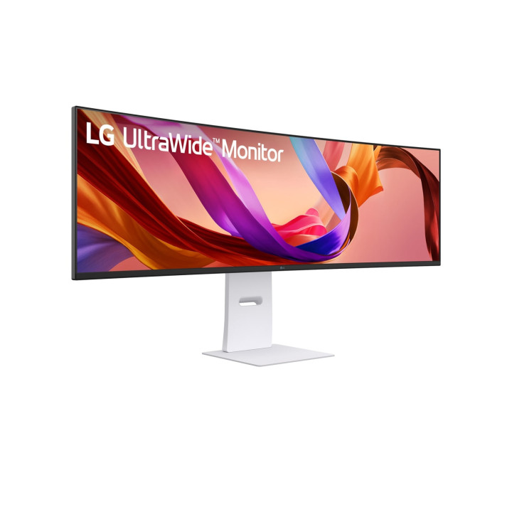 LG 49U950A-W monitor de ecrã 124,5 cm (49") 5120 x 1440 pixels Dual QHD LED Preto, Branco