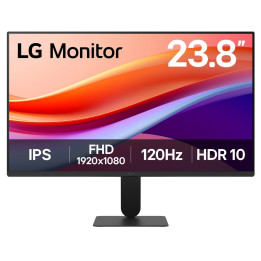 LG 24U411A-B monitor de ecrã 60,5 cm (23.8") 1920 x 1080 pixels Full HD LED Preto