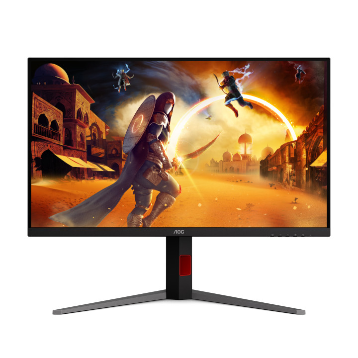 AOC G4 U32G4U monitor de ecrã 80 cm (31.5") 3840 x 2160 pixels 4K Ultra HD Preto, Vermelho