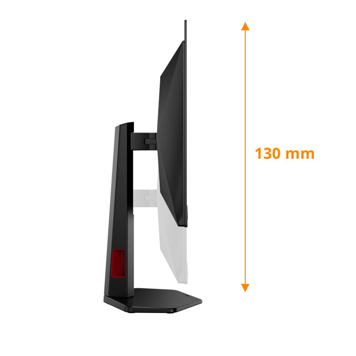 AOC G4 Q27G4ZDR monitor de ecrã 67,3 cm (26.5") 2560 x 1440 pixels Quad HD QD-OLED Preto, Vermelho