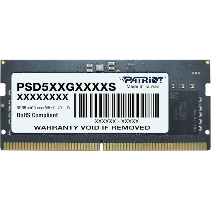 Memória SO-DIMM Patriot Memory Signature Line 16GB (1x16GB) DDR5 4800MHz