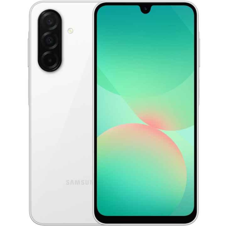 Smartphone Samsung Galaxy A26 17 cm (6.7") Dual SIM híbrido Android 15 5G USB Type-C 6GB 128GB 5000mAh Branco