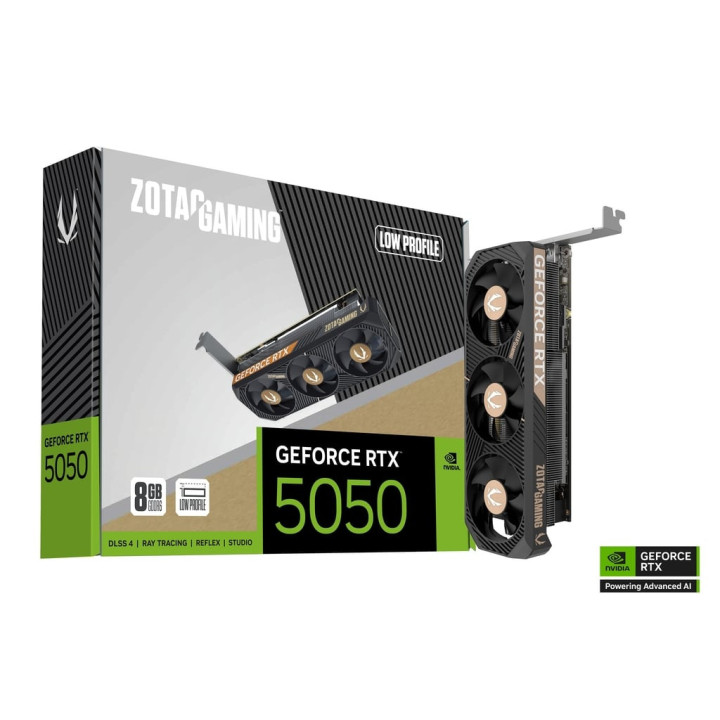 Zotac GAMING GeForce RTX 5050 Low Profile NVIDIA 8 GB GDDR6