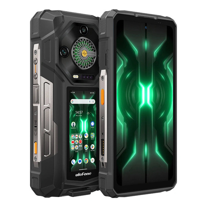 Ulefone Armor 33 Pro 17,6 cm (6.95") Dual SIM Android 14 5G USB Type-C 16 GB 512 GB 25500 mAh Preto