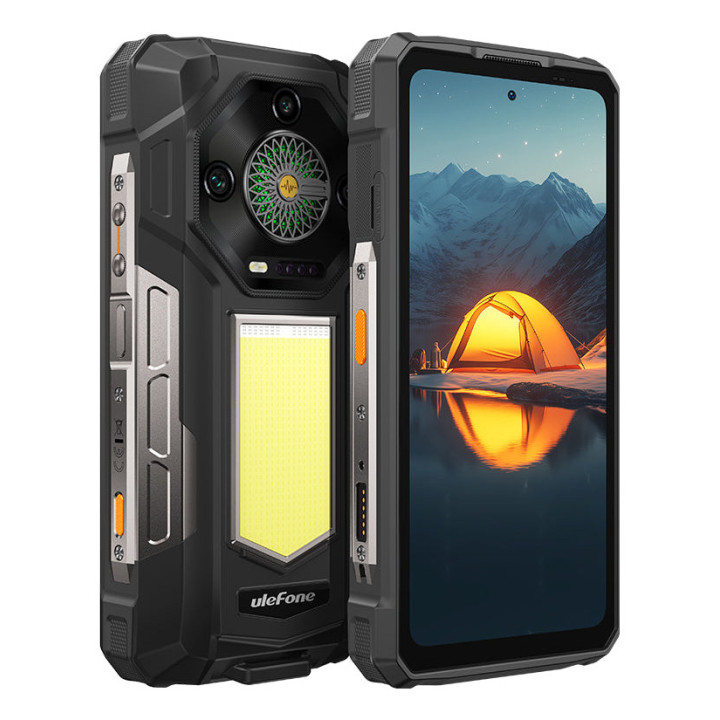 Ulefone Armor 33 17,6 cm (6.95") Dual SIM Android 15 4G USB Type-C 12 GB 512 GB 25500 mAh Preto