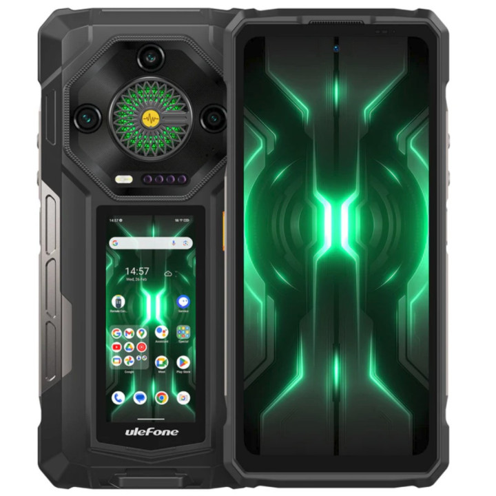 Smartphone Ulefone Armor 30 PRO 17,6 cm (6.95") Dual SIM Android 14 5G USB Type-C 16 GB 512 GB 12800 mAh Preto