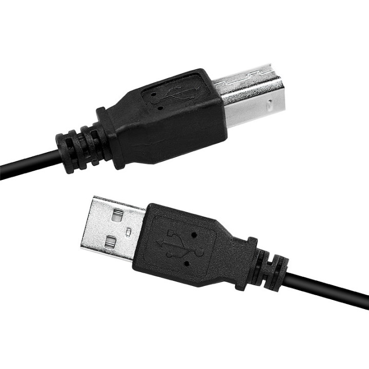 LogiLink CU0007B cabo USB USB 2.0 2 m USB A USB B Preto